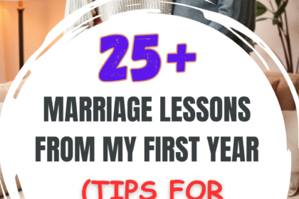 Marriage Lessons From My First Year