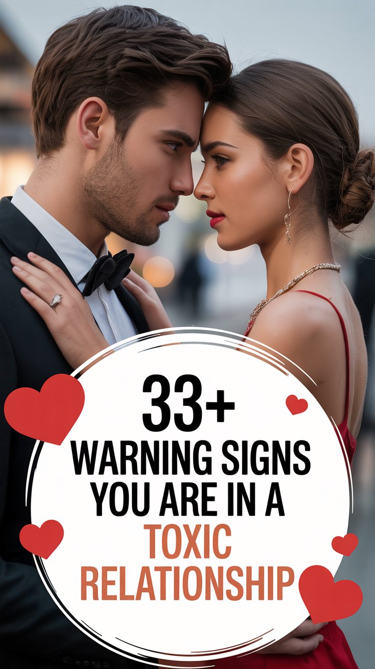 33 Warning Signs You Are in a Toxic Relationship