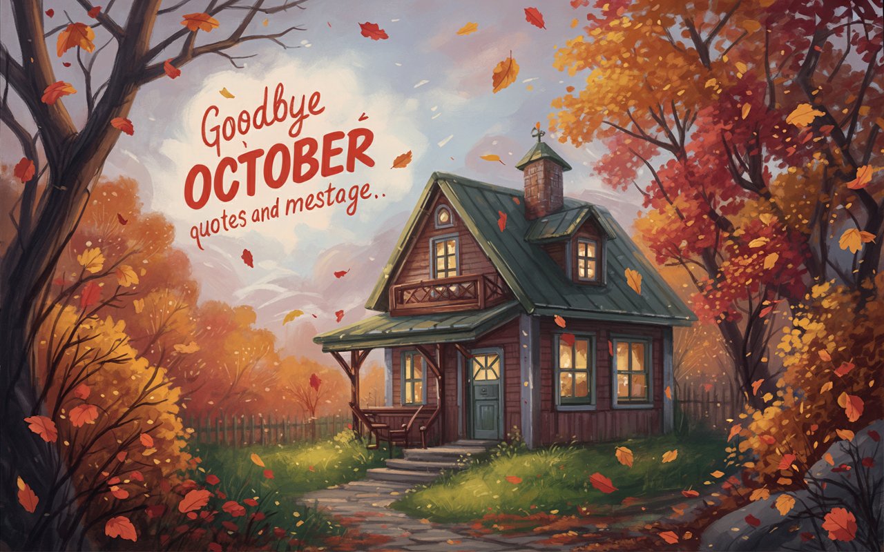 Goodbye October Quotes and Messages