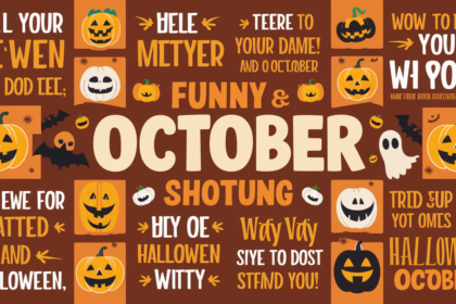 Funny October Quotes and Messages