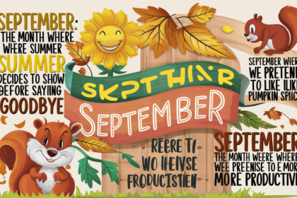 Funny September Quotes and Messages