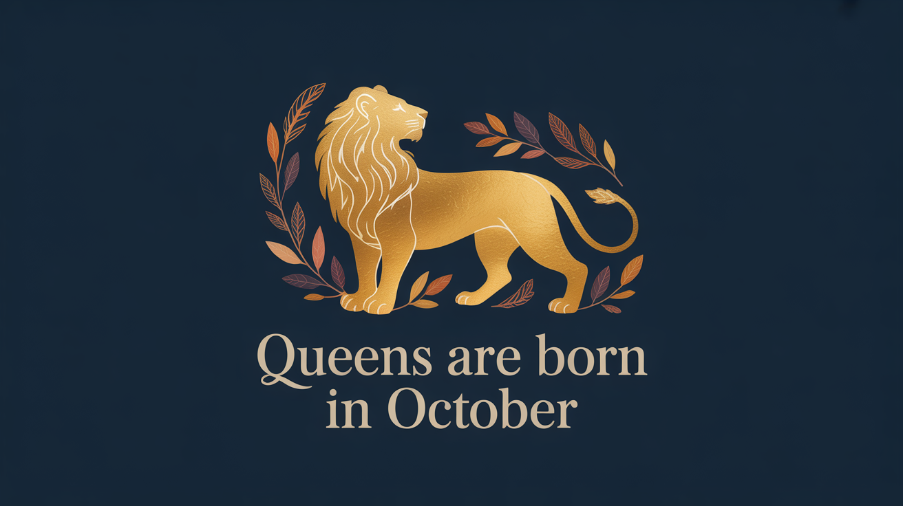 Queens Are Born in October Quotes