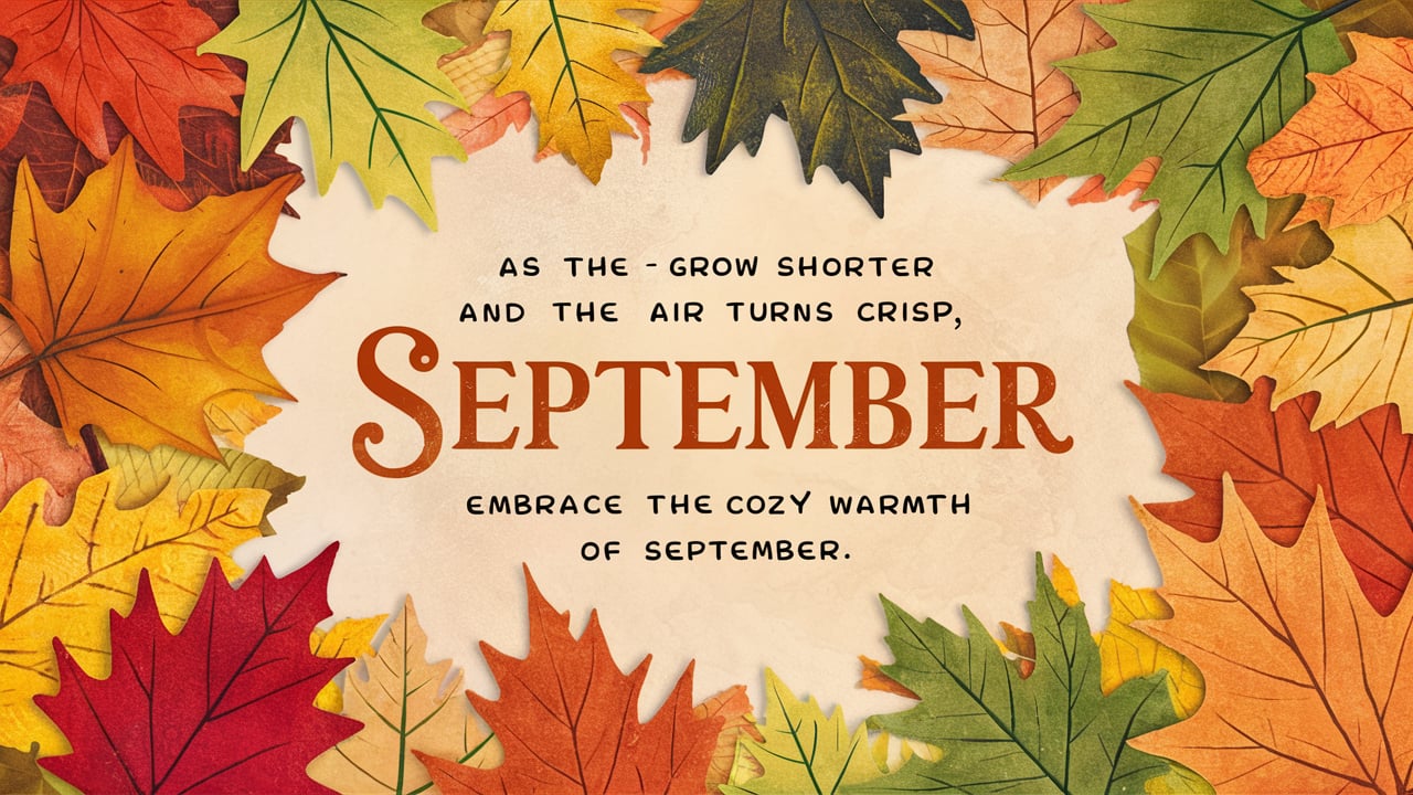 September Quotes Messages and Cards
